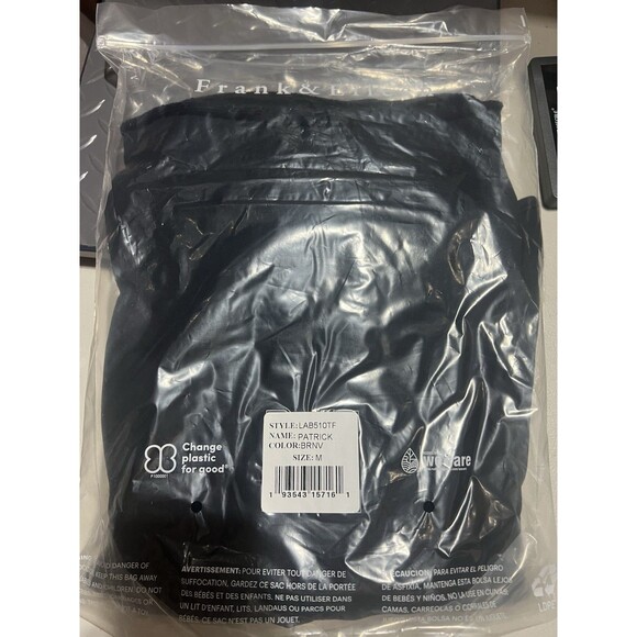 Frank & Eileen Patrick Popover Henley British Royal Navy Triple Fleece Medium - Picture 5 of 5